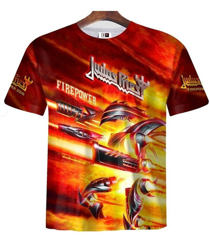 Remera Zt-0298 - Judas Priest Firepower