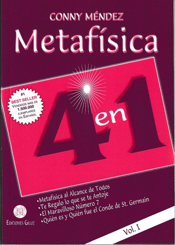 Metafísica 4 En 1. Vol I. Conny Méndez