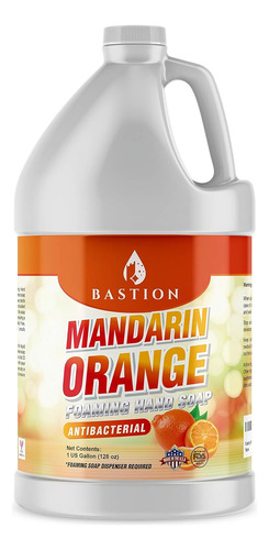 Jabon De Manos Antibacteriano Espumoso: Mandarina Naranja P