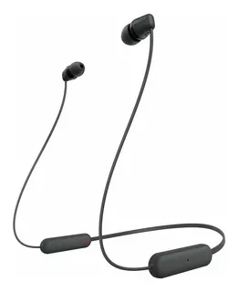 Audífonos Bluetooth In Ear Sony Wi-c100 Ipx4, Negro