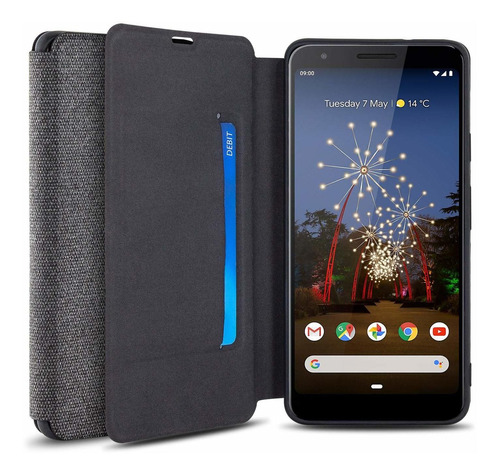 Olixar Para Google Pixel Case 3a Monedero Lona - Degada De C