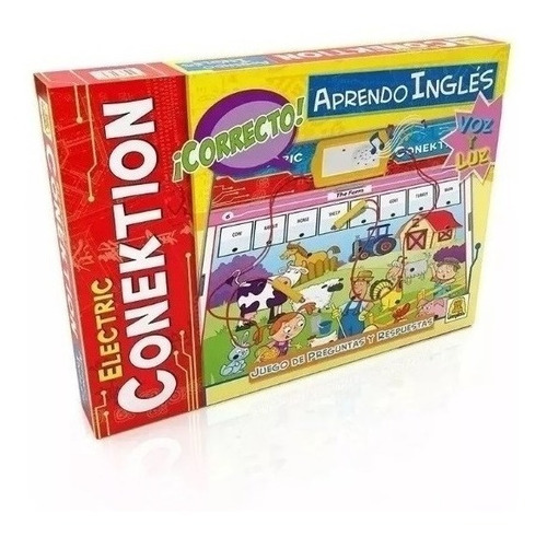 Juego De Mesa Implas Electric Conektion Aprendo Ingles