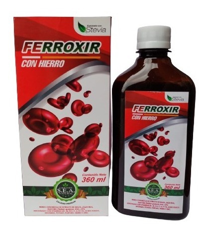 X6 Ferroxir Hierro Sea Natural - mL a $250