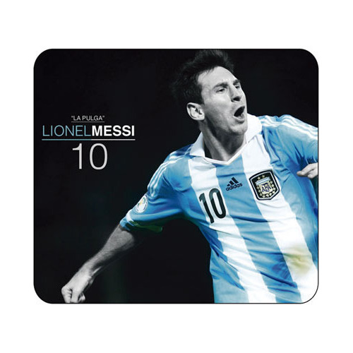 Mouse Pad Estampado 21x19.5 Messi Futbol Argentina 382