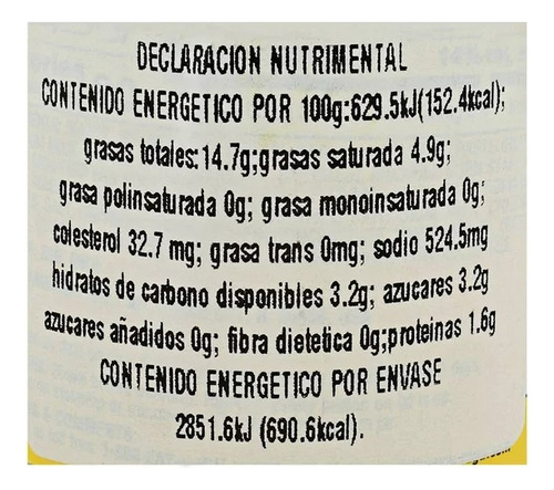 Salsa Para Pasta Estilo Alfredo RagĂș 453 G