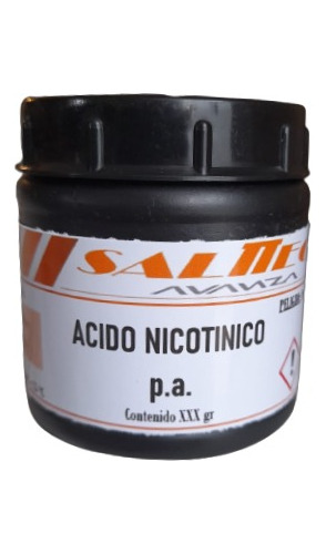 Acido Nicotinico P. A. 100 Gr - Salttech