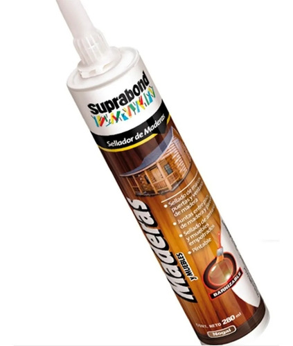 Sellador Madera Deck Suprabond Pino-nogal Cartucho1x 280ml