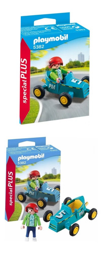 Figuras Playmobil Coche De Carreras 