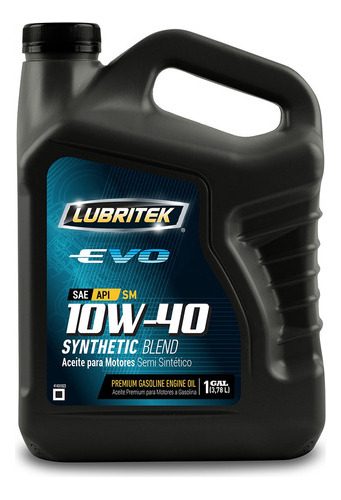 Aceite De Motor Evo Semi-sintetico 10w-40 1gl