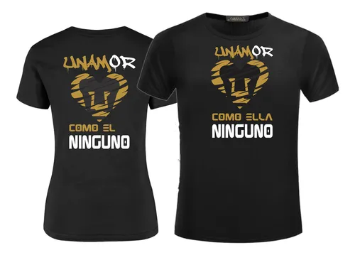 Playeras de outlet pumas para parejas