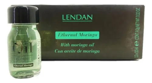 Caja 12 Pzs De 10ml Aceite De Moringa Lendan Ethernal Moring