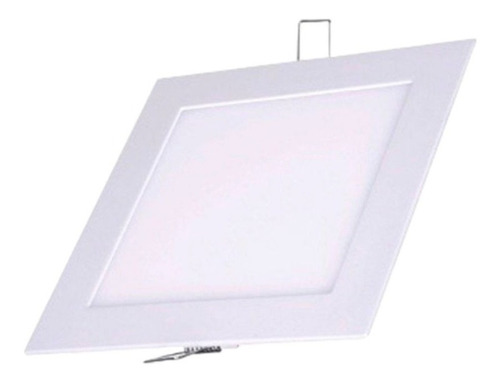 Lampara Led Panel 12w 6500k Cuadrada De Empotrar Lumistar