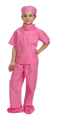 Viste A America Disfraz De Doctor Scrubs Para Nios Color