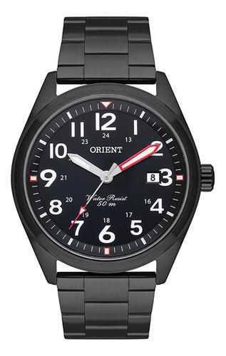 Relógio Orient Masculino Mpss1036 P2px Preto Aço