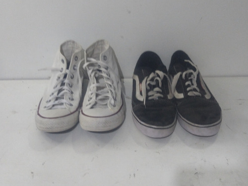 Kit 2 Pares De Tenis ,35 , All Star E Vans . (Usado)