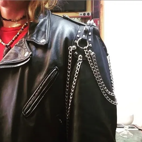 Chamarra punk new arrivals