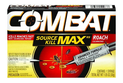 Combat Max Roach Killing Gel, 1.05 Onzas (paquete De 2)