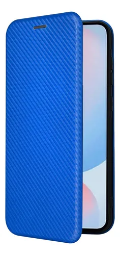 comprar Funda De Piel Para Huawei Y6 2019\u002Fhonor Y6s\u002Fhonor 8s Con Estampado De Fibra De Carbono, Funda De Piel Con Tapa Para Teléfono De Negocios