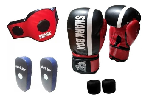 Kit Kick Boxing,mma,taekwondo,boxeo:cinturon+2 Escudos Paos