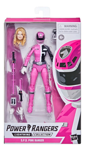 Figura Power Rangers Lightning Collection - Pink Ranger