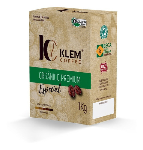 Café Orgânico Especial Premium - Klem Coffee - 1kg
