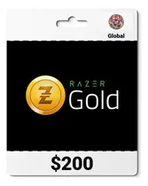 Comprar Tarjeta Razer Gold Giftcard 200 Usd Global - Código Original