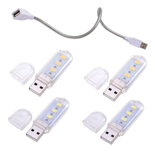 Labrimp 5 Pieza Iluminacion Portatil Para Laptop Cable Luz