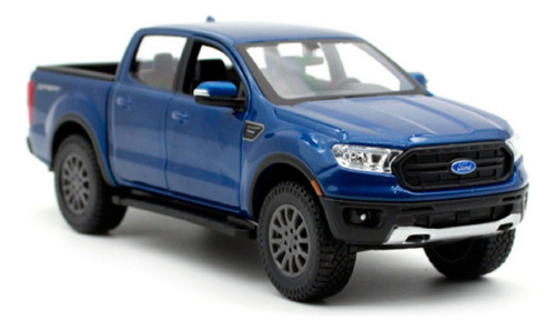 Maisto 2019 Ford Ranger Camioneta Maletero Azul 1/27 Diecast