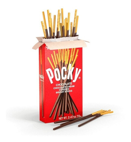 Pocky Chocolate Glico 70g - g a $386