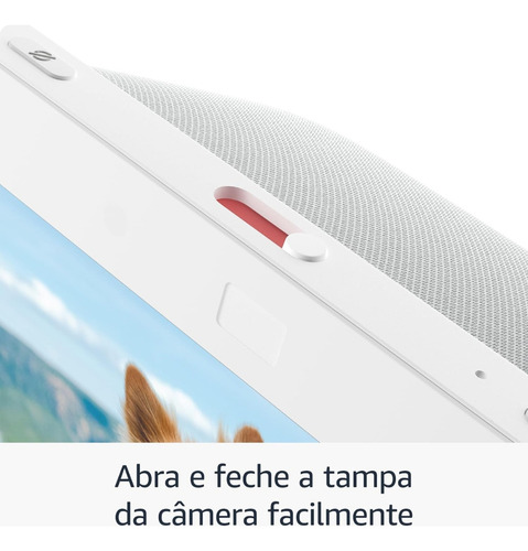 Amazon Echo Show 8 3a Geração - Cor Branco/gelo Branco/gelo