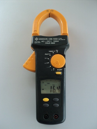 Amperimetro Pinza Greenlee Cm-1550 Repuesto (Usado)