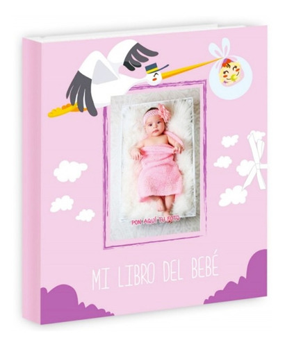 Mi Libro De Bebe - Niña - Tapa Dura + Grande + Envio Rapido