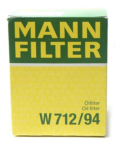 Filtro Aceite Audi A1 2014 1.4 Mann W712/94