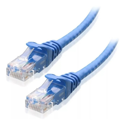 Imagen 1 de 4 de Cable De Red Ethernet Rj45 Utp Cat6 20m Metros Patchcord