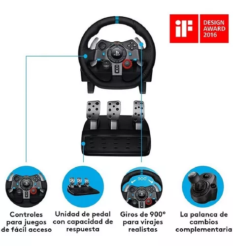 Timón Logitech G29 Volante de Cuero F1 Racing PS4 PS5 PC – Achorao