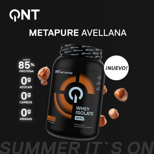 Proteina Metapure Whey Isolate Zero Carb 908gr Qnt