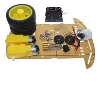 Comprar Kit Chasis Carro Robot Para Arduino 2 Llantas Chassis Car 