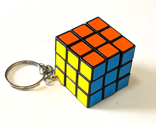 Mini Llavero Cubo Rubik 3x3 Pack 12 Pzas.