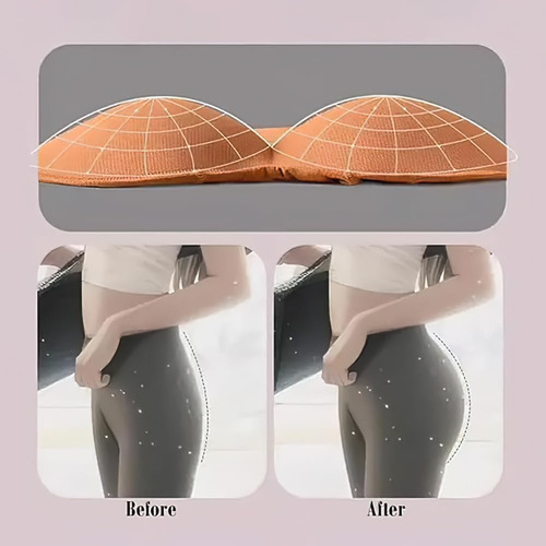 Bragas Tipo Bóxer De Nalgas Falsas De Látex Para Mujer