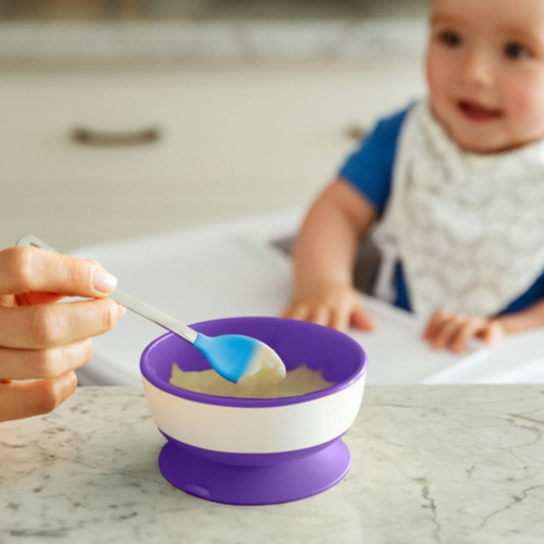 Imagem 5 de 5 de Kit Tigela Munchkin Bowl Com Ventosa Introdução Alimentar
