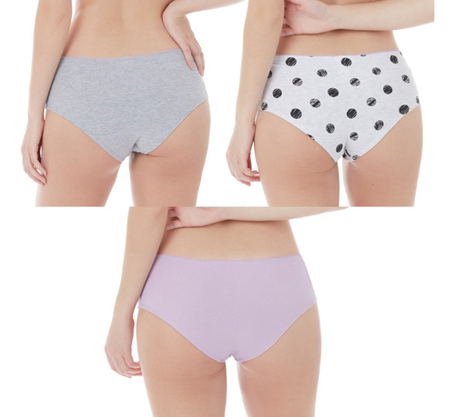 3 Pack Cheeky Multicolor Para Mujer 20291