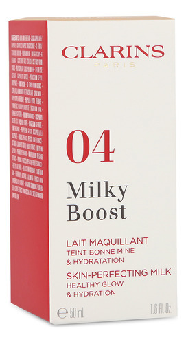 Limpieza Facial Clarins Milky Boost Foundation Tipo De Piel Todo Tipo De Piel
