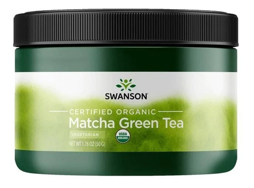 Swanson Certificado 100 Orgánico Té Matcha Té Verde 1.76