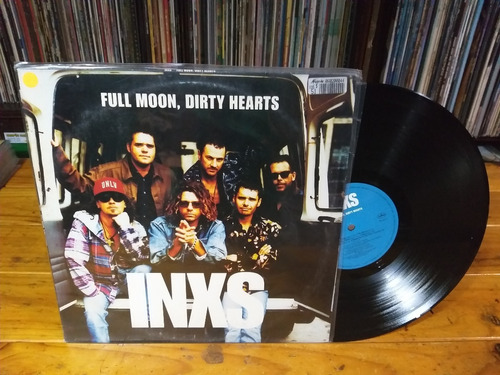 Inxs Full Moon Dirty Hearts Vinilo Lp '93 Ray C Hynde Eno 1°