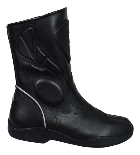 Bota Couro Masculino Impermeavel Motociclista Mondeo 1012