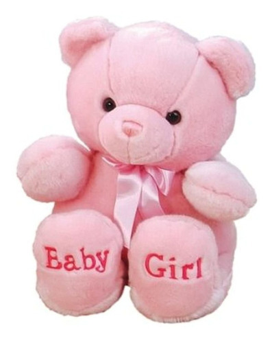 Aurora Baby Girl Comfy Pink 36 Oso De Peluche Clasico