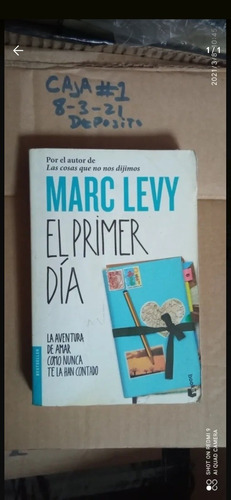 Libro El Primer Día. Marc Levy