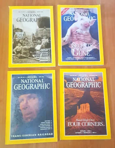 Revistas National Geographic (inglés) Valor X Unidad Parte2 (Usado)