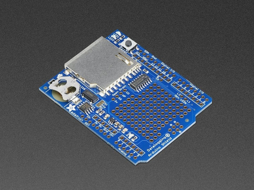 Imagen 2 de 7 de Adafruit Arduino Data Logging / Logger Shield + Rtc - Sd W/r