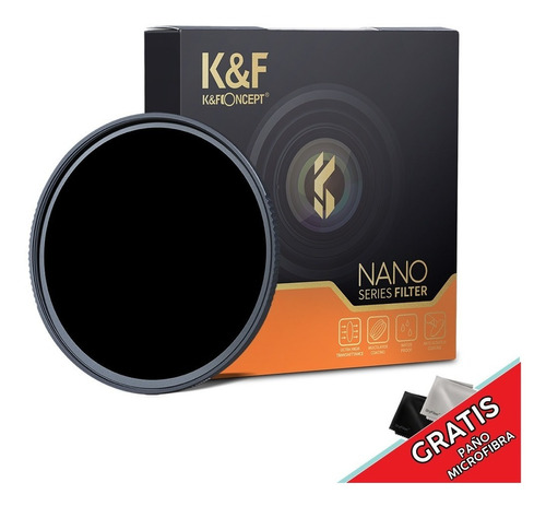 Filtro Nd1000 Nano-x Pro Mcr - K&f Concept- 67mm - 10 Pasos 